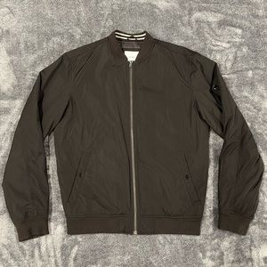 Black Old Navy Bomber Jacket